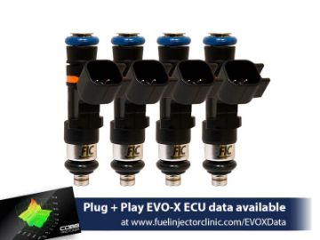 Picture of FIC 1000cc Mitsubishi Evo X Fuel Injector Clinic Injector Set (High-Z)