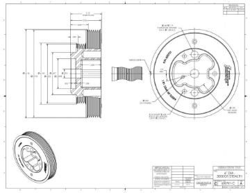 Picture of Fluidampr Crankshaft Dampener 3000GT & Stealth 6G72 DOHC Pulley