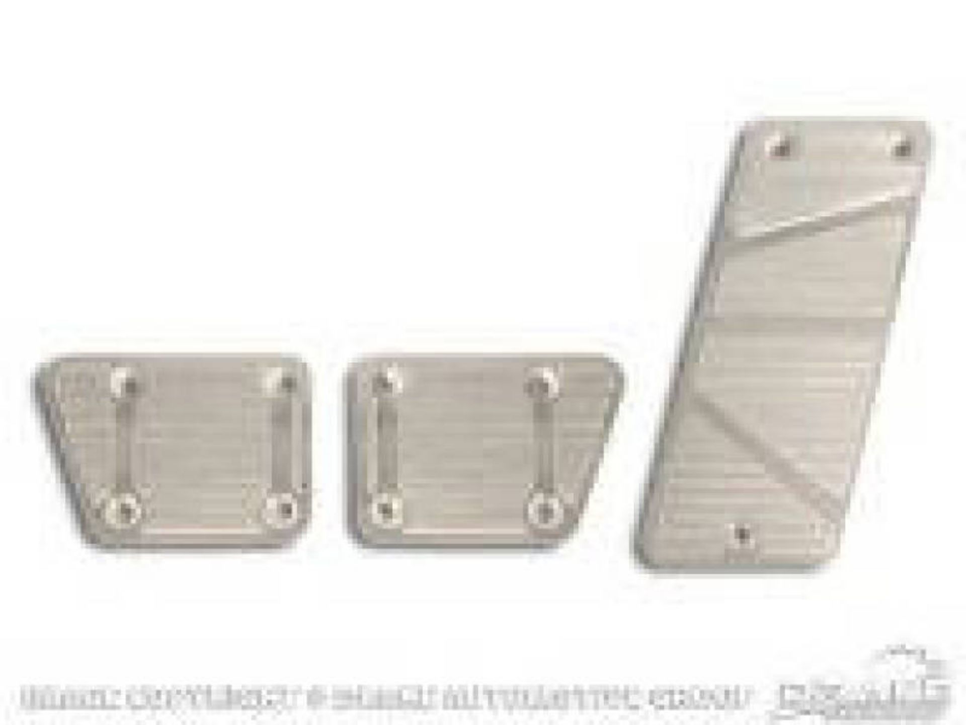 Picture of DV8 Offroad 2007-2013 Jeep JK Billet Pedal Covers Manual 3 Pc