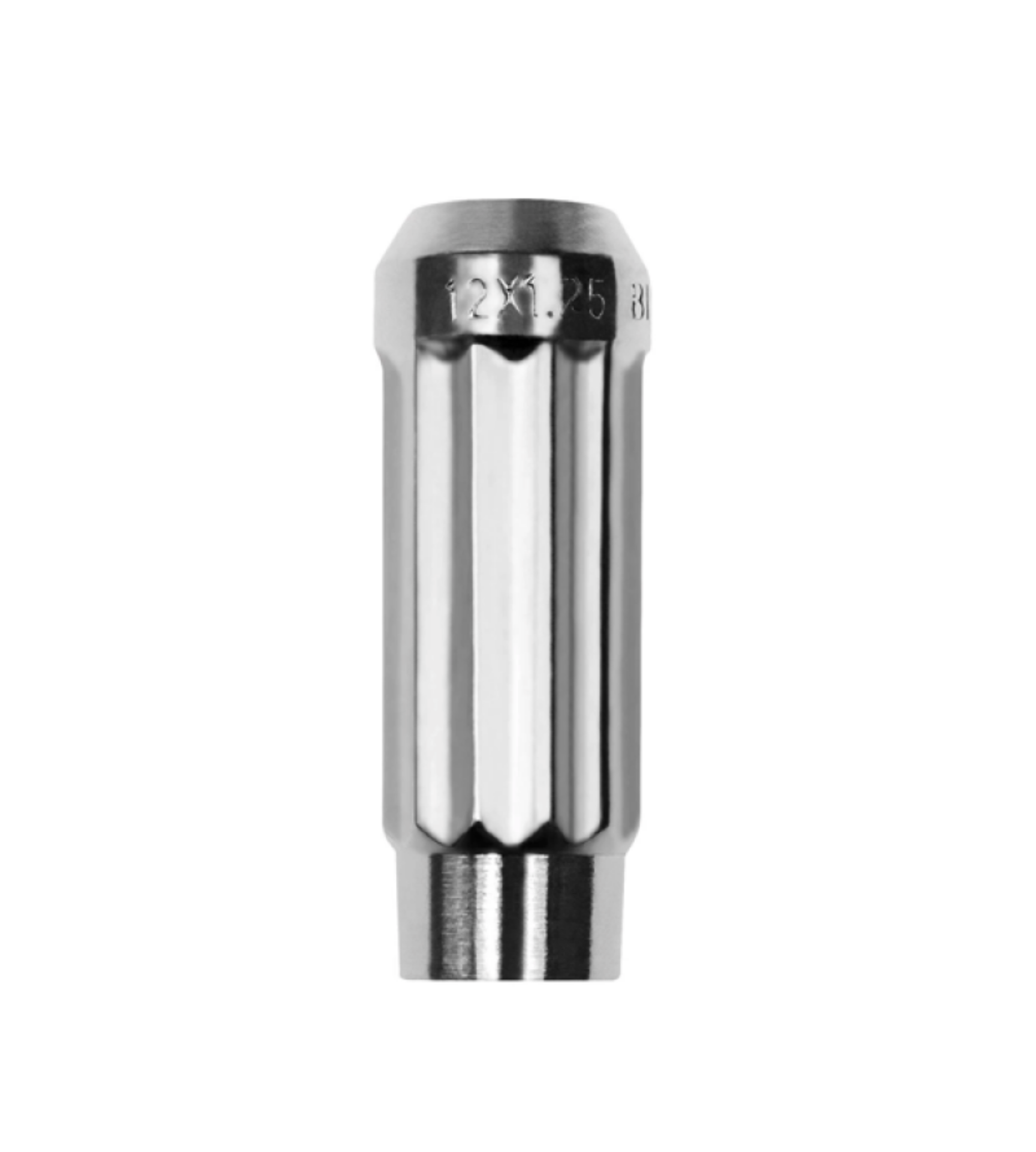 Picture of BLOX Racing 12-Sided P17 Tuner Lug Nut 12x1.25 - Chrome Steel - Single Piece