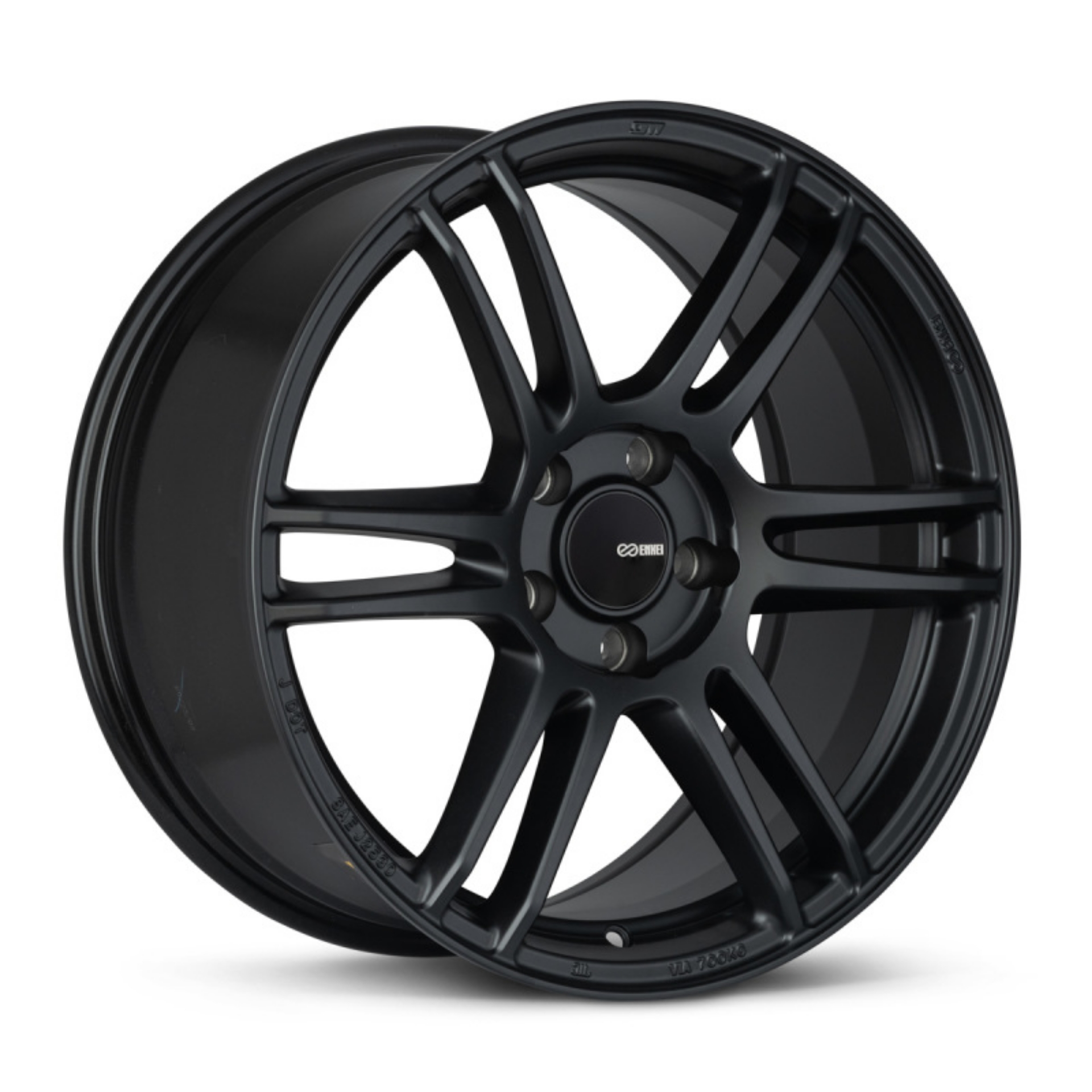 Picture of Enkei TSR-6 18x8 5x114.3 40mm Offset 72.6mm Bore Matte Black Wheel