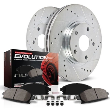 Picture of Power Stop 95-96 Dodge Stealth Rear Z23 Evolution Sport Brake Kit