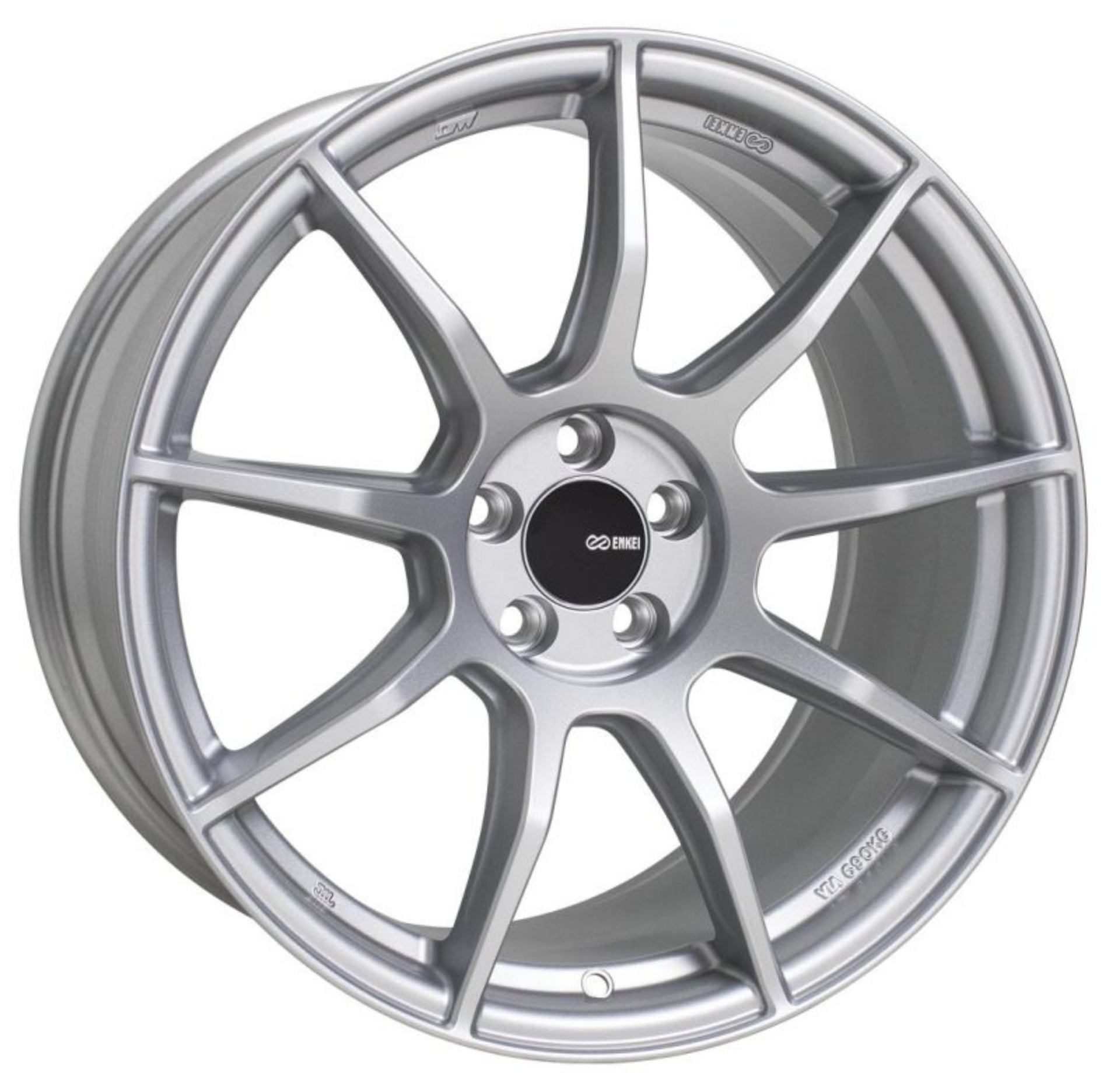 Picture of Enkei TS9 18x9.5 5x100 40mm Offset 72.6mm Bore Silver Paint