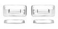 Picture of AVS 15-18 Chevy Silverado 1500 (w/o Rear Camera) Tailgate Handle Cover 2pc - Chrome