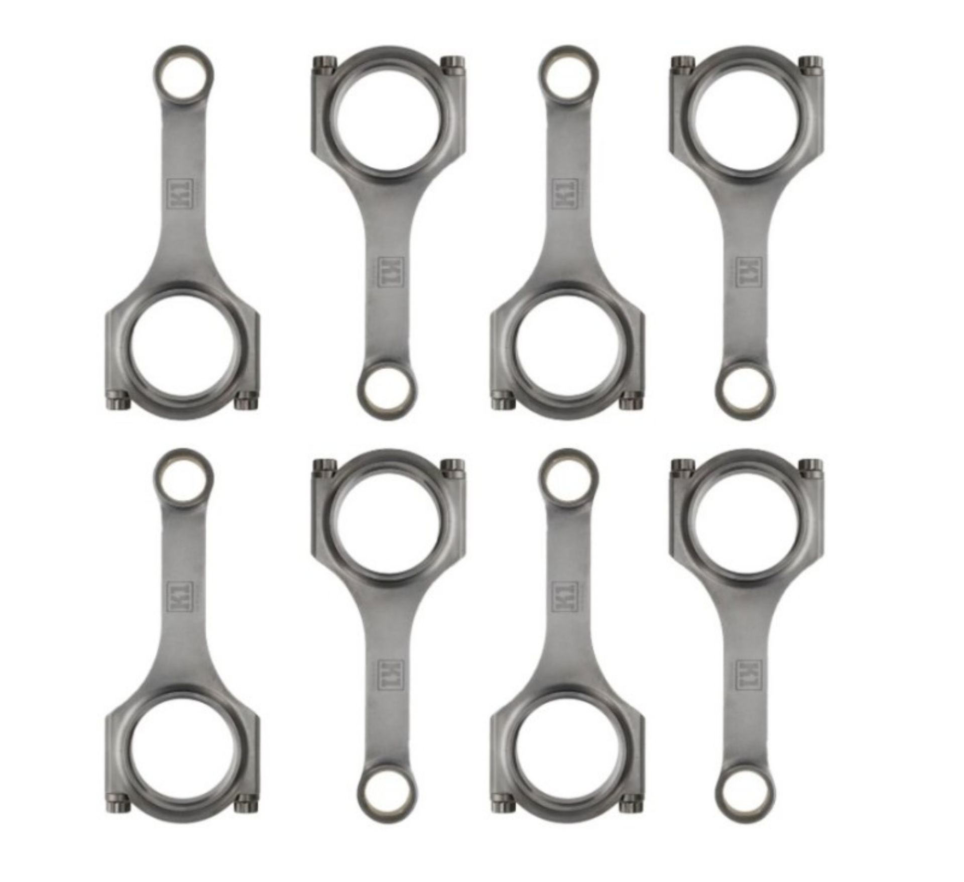 Picture of K1 Technologies Chevy LS 6.098in. / .945 Pin H-Beam Connecting Rod Kit - Set of 8