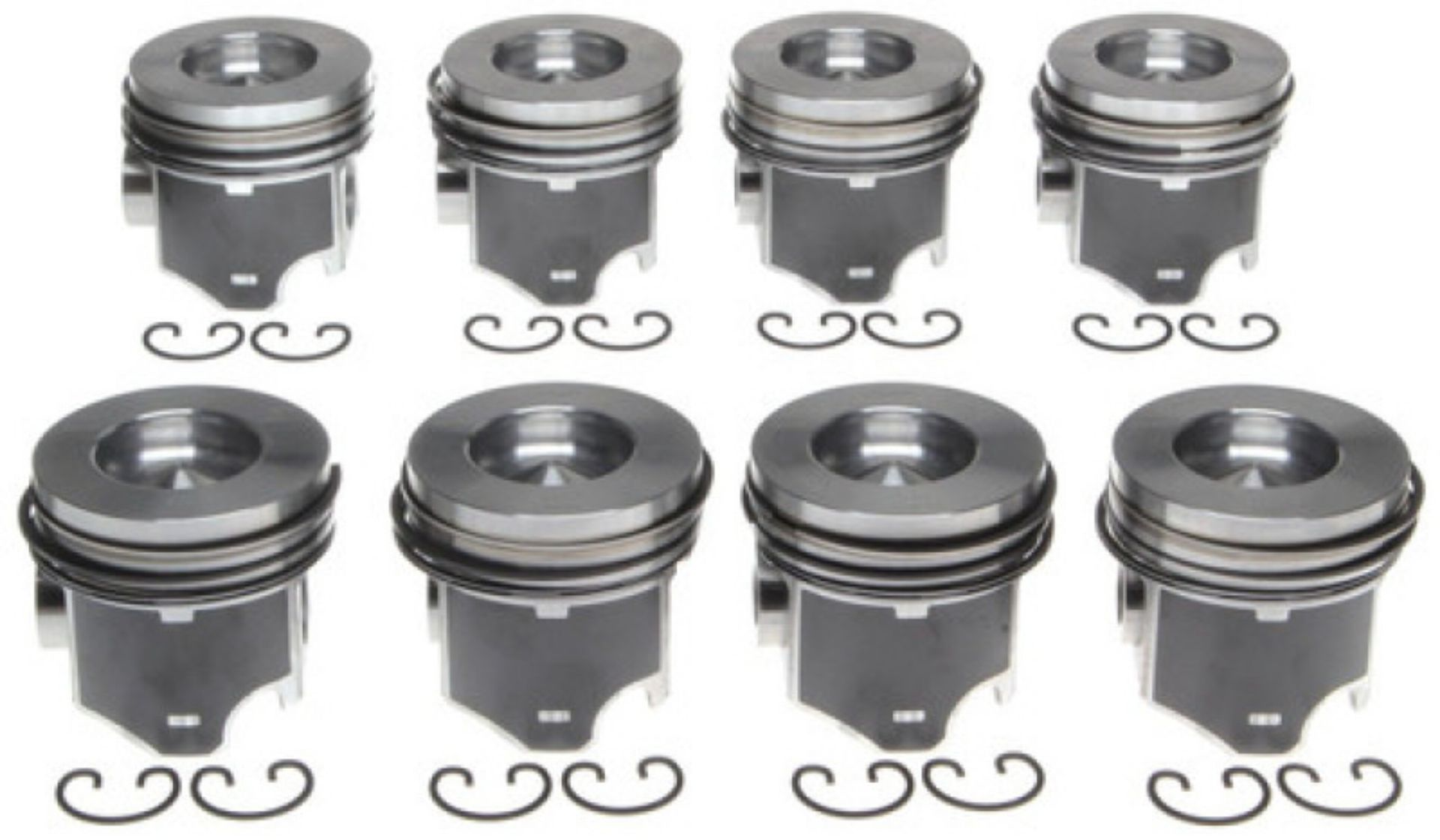 Picture of Mahle OE 03-04 RAM 3500 Cummins 5.9L 24V (Size .040) Piston With Rings Set (Set of 6)