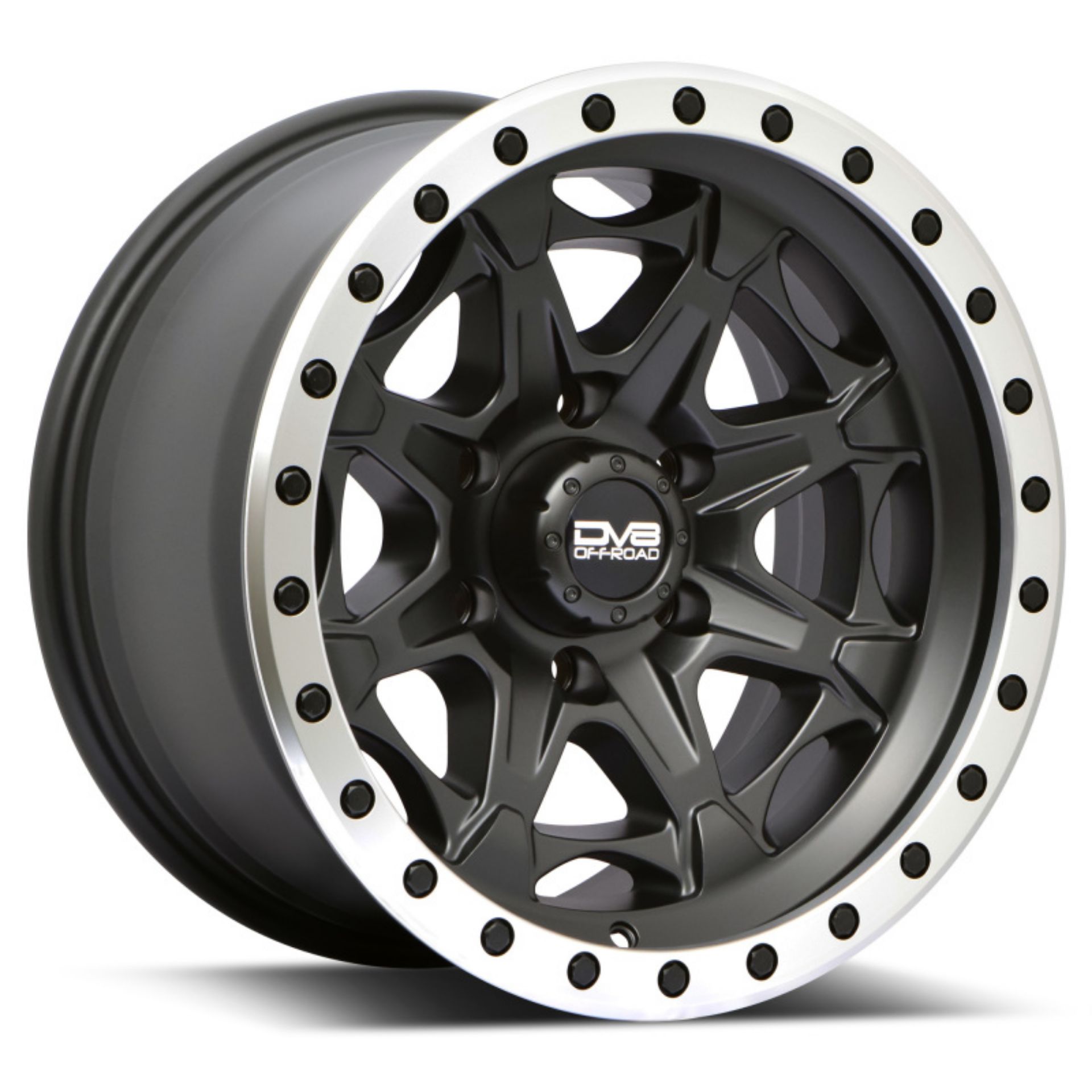 Picture of DV8 Offroad 886 Aluminum Beadlock Wheels 17x9 6x139.7 - 12mm Matte Black