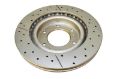 Picture of DBA 04-12 Nissan Pathfinder 4-0L Front Drilled & Slotted Street Series Rotor