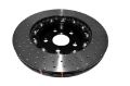 Picture of DBA 06-10 Jeep Grand Cherokee SRT8 Front 5000 Series Cross Drilled Rotor w-Black Hat