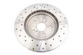 Picture of DBA 04-06 Lexus RX330 Front Drilled & Slotted Street Series Rotor