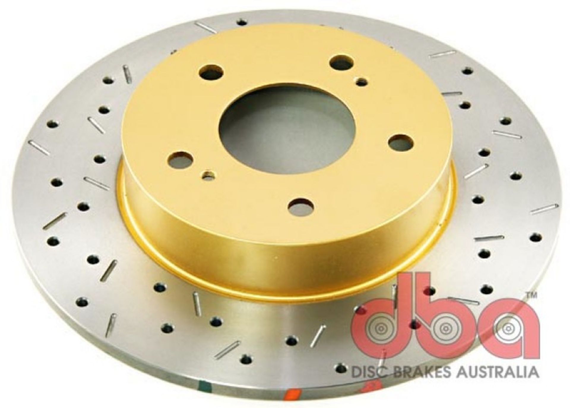 Picture of DBA 94-03 Nissan Maxima Rear 4000 Series Drilled & Slotted Rotor