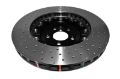 Picture of DBA 07-11 Audi S6 Front 5000 Series Cross Drilled Rotor w-Black Hat