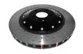 Picture of DBA 07-11 Audi S6 Front 5000 Series Cross Drilled Rotor w-Black Hat