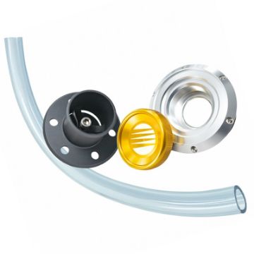 Picture of Fuelab Remote Fuel Filler Kit w-Cap & 3ft Hose