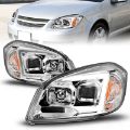 Picture of ANZO 05-10 Chevrolet Cobalt - 07-10 Pontiac G5 LED Projector Headlights Black Housing