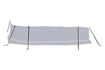 Picture of Thule Annex Extension for 2-Person Tents (Extension ONLY) - Haze Gray