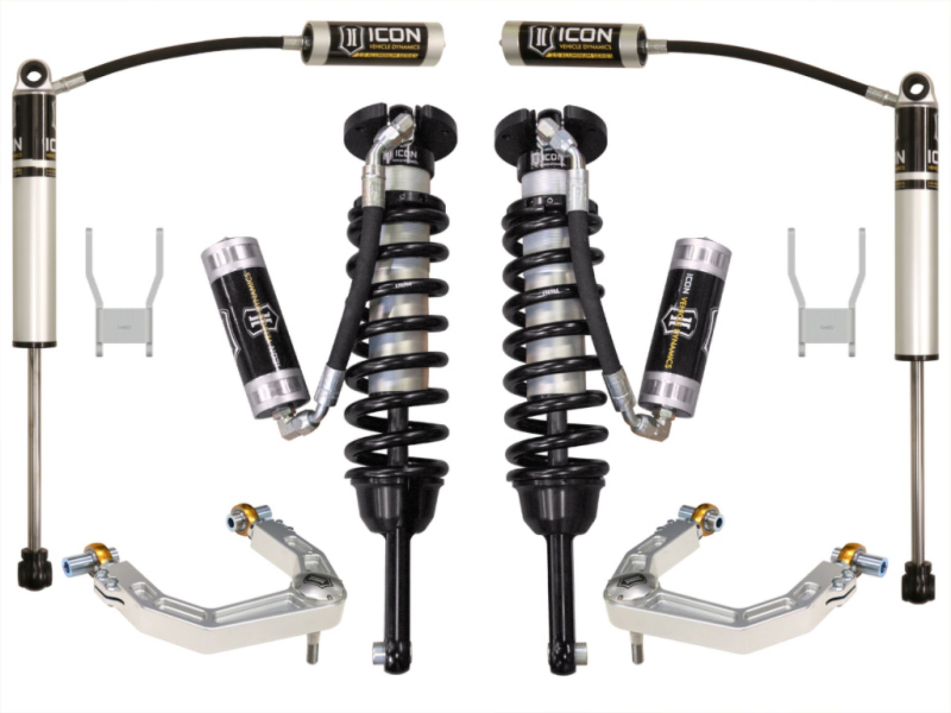 Picture of ICON 12-15 Toyota Hilux 0-3in Stage 4 Suspension System w-Billet Uca