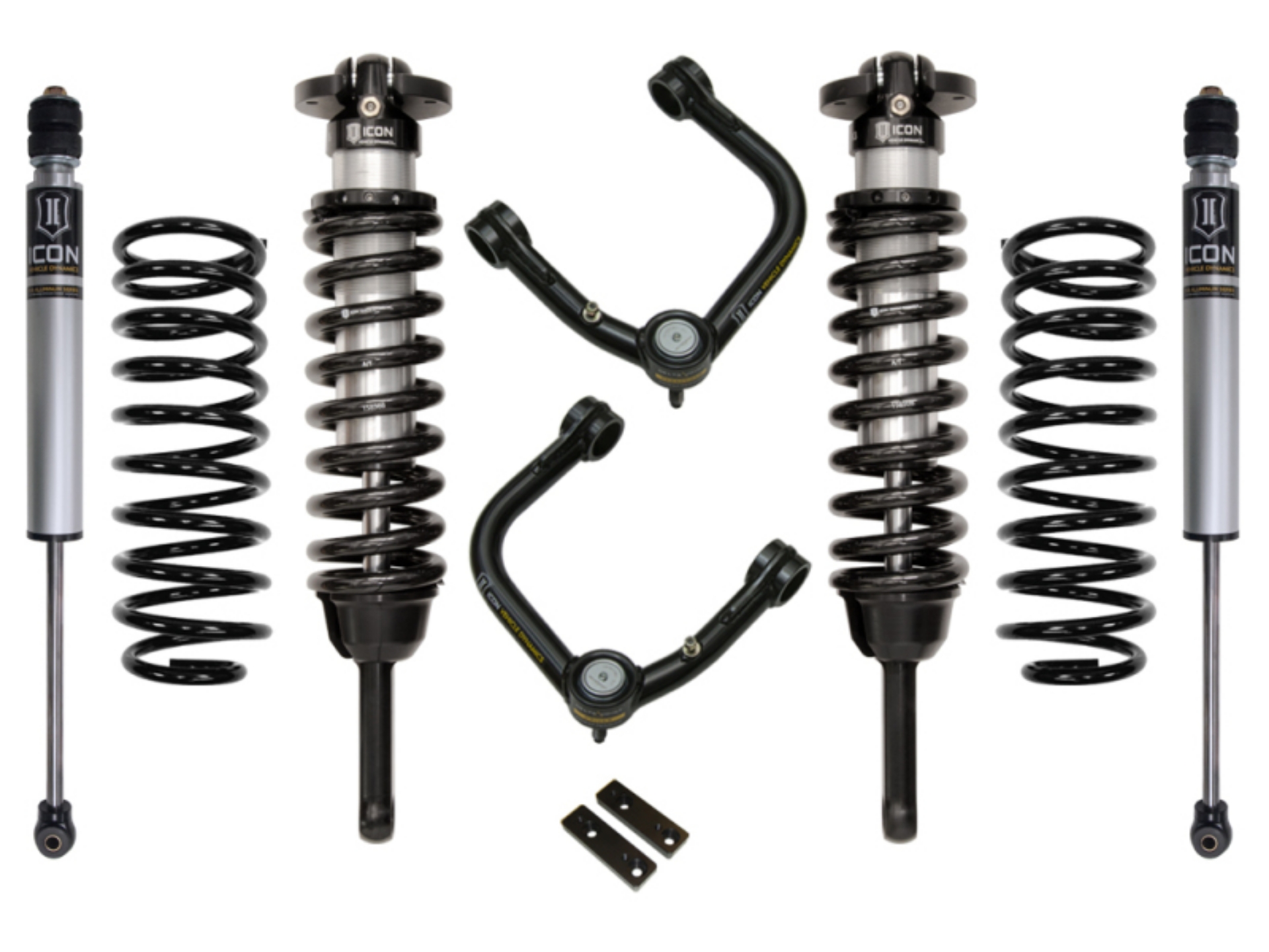 Picture of ICON 2010+ Toyota FJ-4Runner 0-3-5in Stage 2 Suspension System w-Tubular Uca