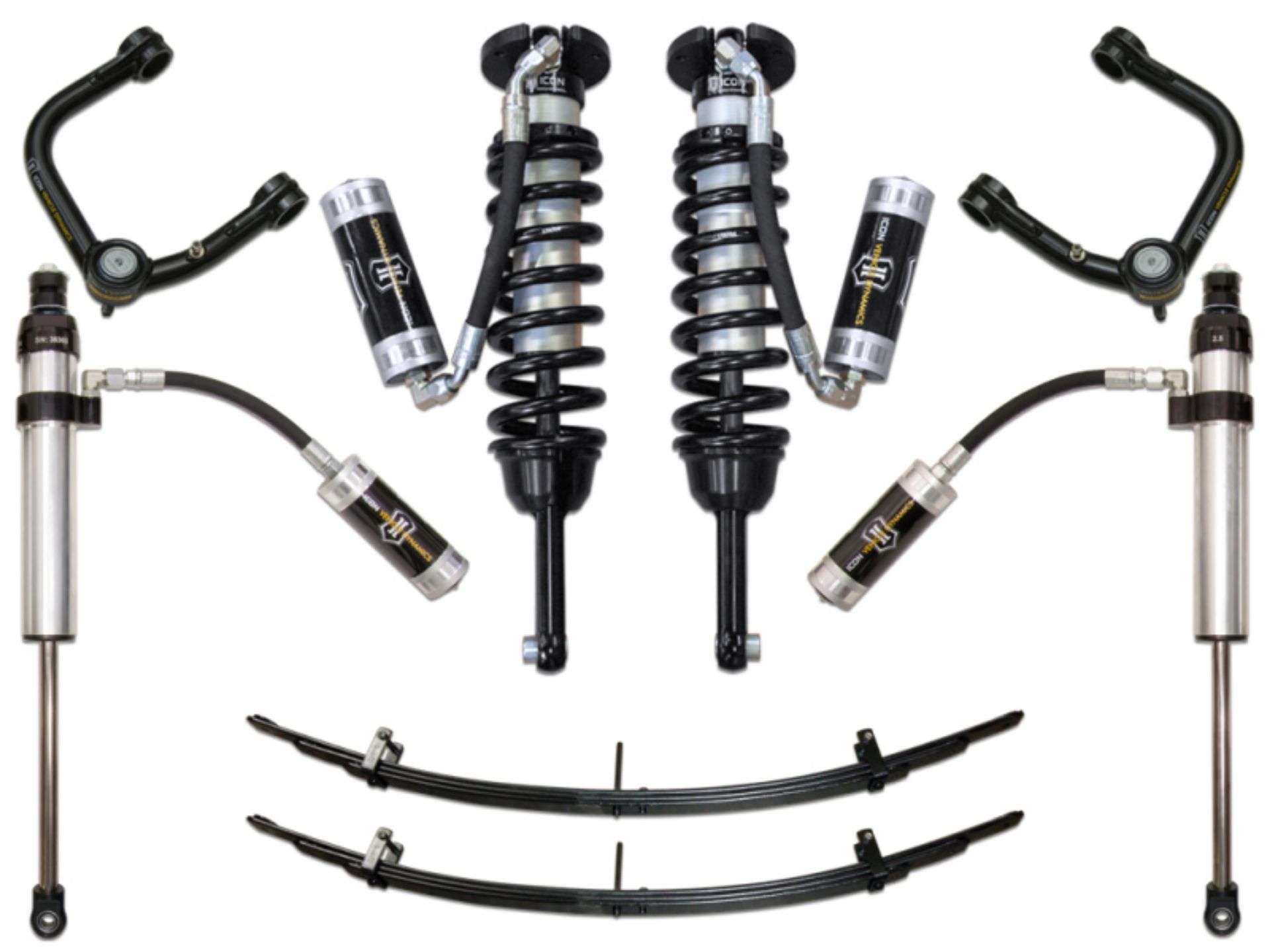 Picture of ICON 05-15 Toyota Tacoma 0-3-5in-2016+ Toyota Tacoma 0-2-75in Stg 5 Suspension System w-Tubular Uca