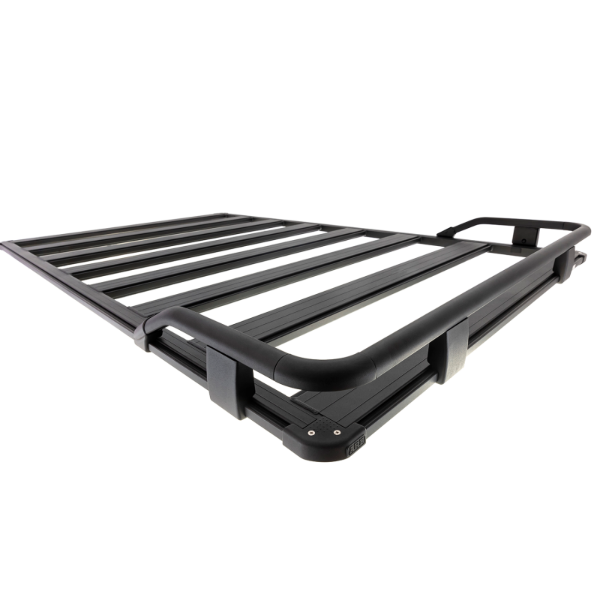 Picture of ARB BASE Rack Kit 84in x 51in with Mount Kit Deflector and Front 1-4 Rails