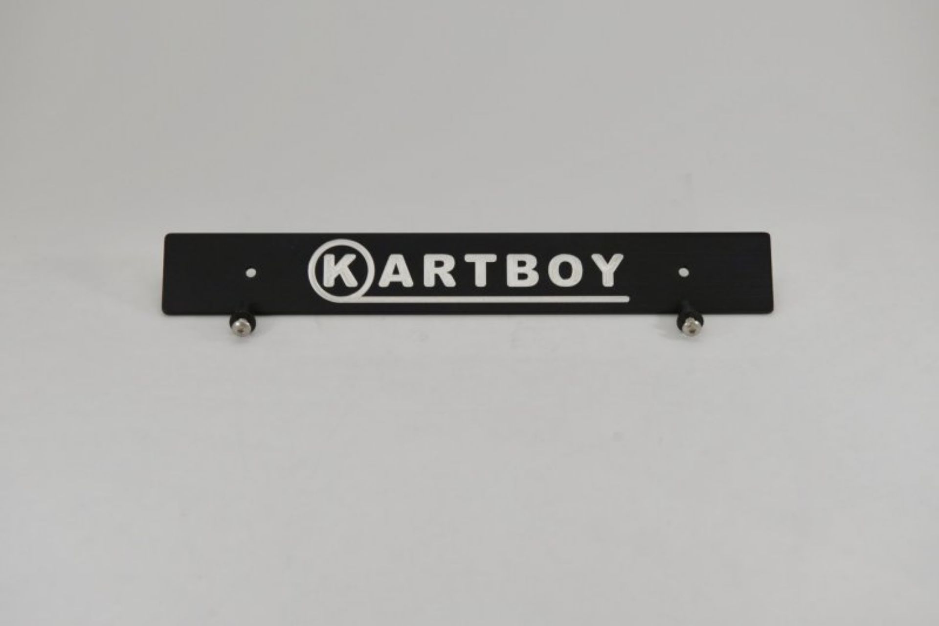 Picture of Kartboy Front License Plate Delete - Black