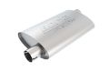 Picture of Borla Universal Pro-XS Oval 2-25in Inlet - Outlet Offset Notched Muffler