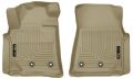 Picture of Husky Liners 13-16 Lexus LX570 - 13-16 Toyota Land Cruiser WeatherBeater Front Tan Floor Liners