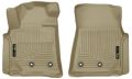 Picture of Husky Liners 13-16 Lexus LX570 - 13-16 Toyota Land Cruiser WeatherBeater Front Tan Floor Liners