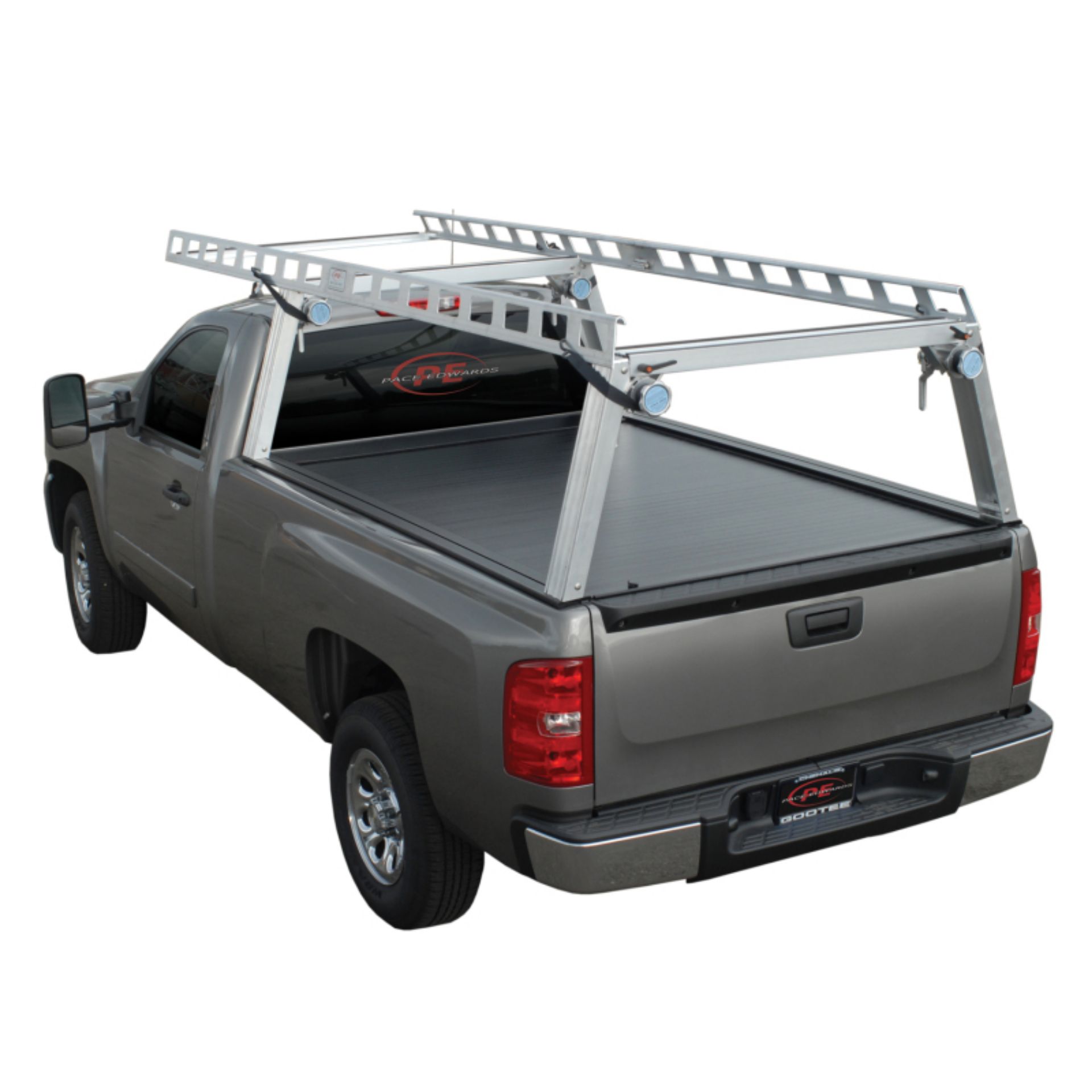 Picture of Pace Edwards 03-16 Dodge Ram 25-3500 Std Cab SB - 97-16 Ford F-Series SD Std Cab SB Contractor Rack