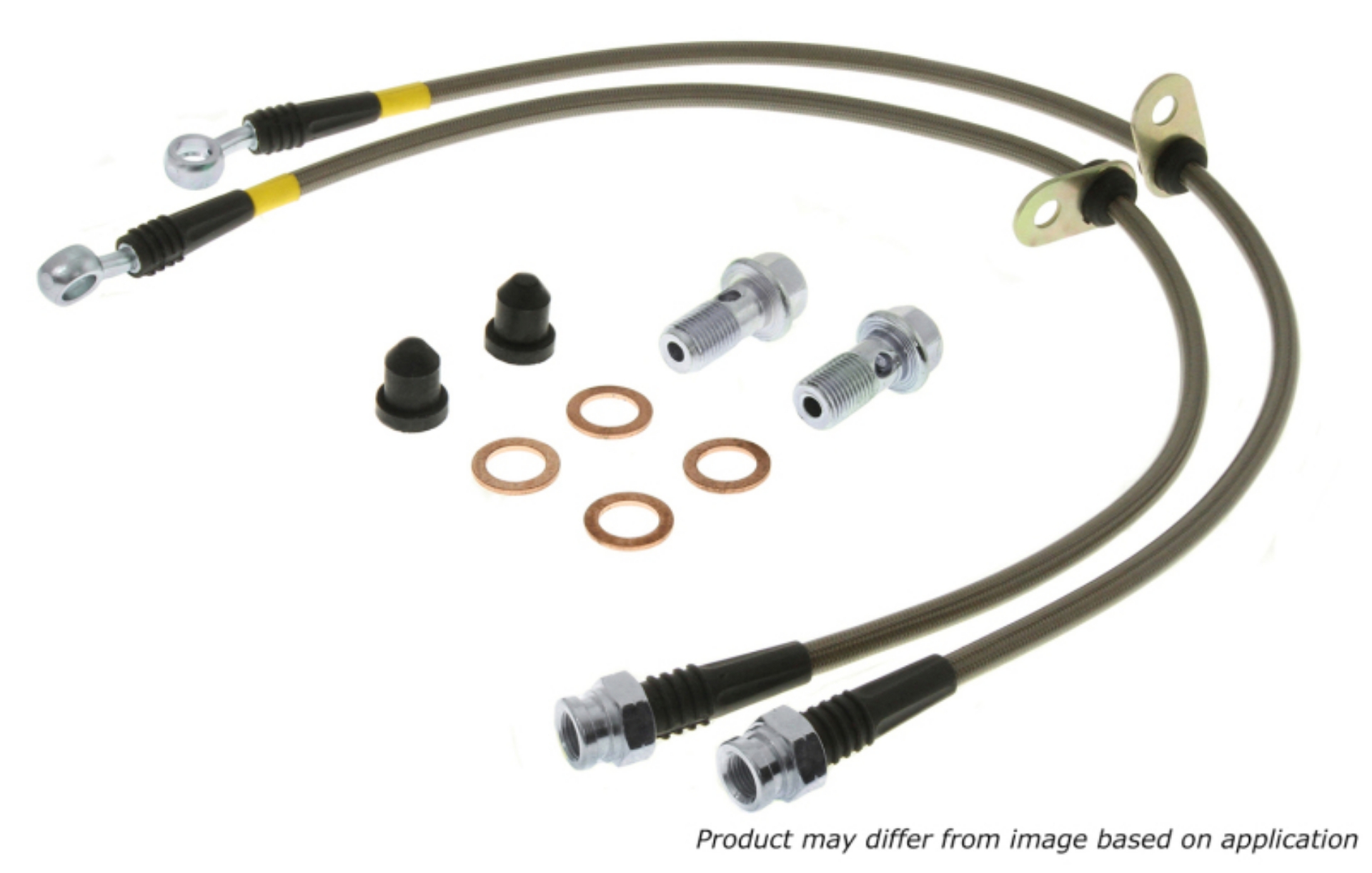 Picture of StopTech 92-01 Toyota Camry Stainless Steel Rear Brake Lines