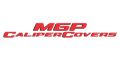 Picture of MGP 4 Caliper Covers Engraved Front & Rear Bowtie Red finish silver ch