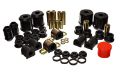 Picture of Energy Suspension 00-1-01 Mitsubishi Eclipse FWD Black Hyper-flex Master Bushing Set