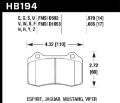 Picture of Hawk 00-05 Ferrari 360 3-6L DTC-60 Race Front Brake Pads