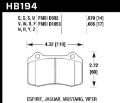 Picture of Hawk 00-05 Ferrari 360 3-6L DTC-60 Race Front Brake Pads