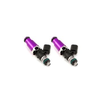 Picture of Injector Dynamics ID1050X Injectors 14mm Purple Adaptors -204 - 14mm Lower O-Rings Set of 2