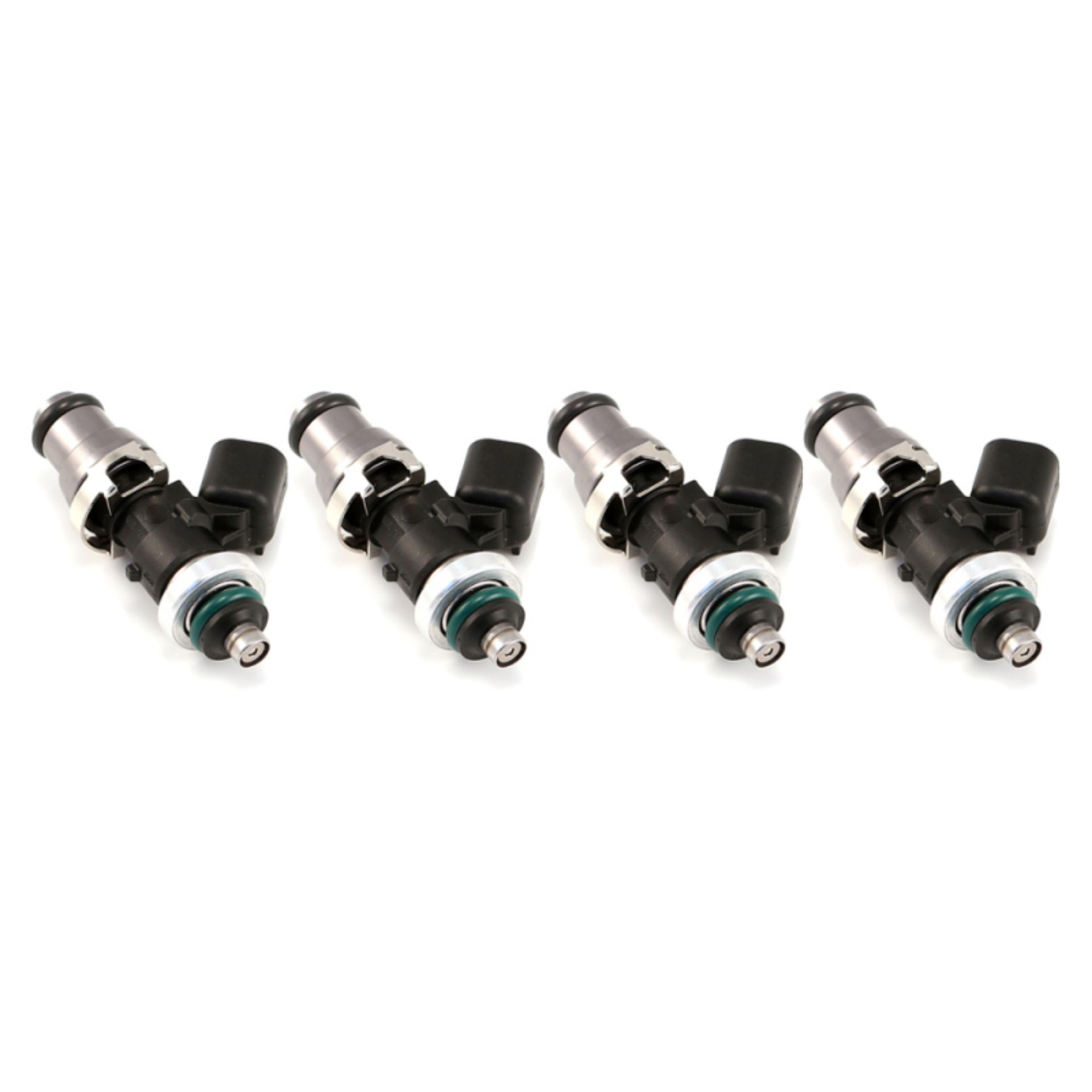 Picture of Injector Dynamics ID1050X Injectors 14mm Grey Adaptor GTR Lower Spacer Set of 4