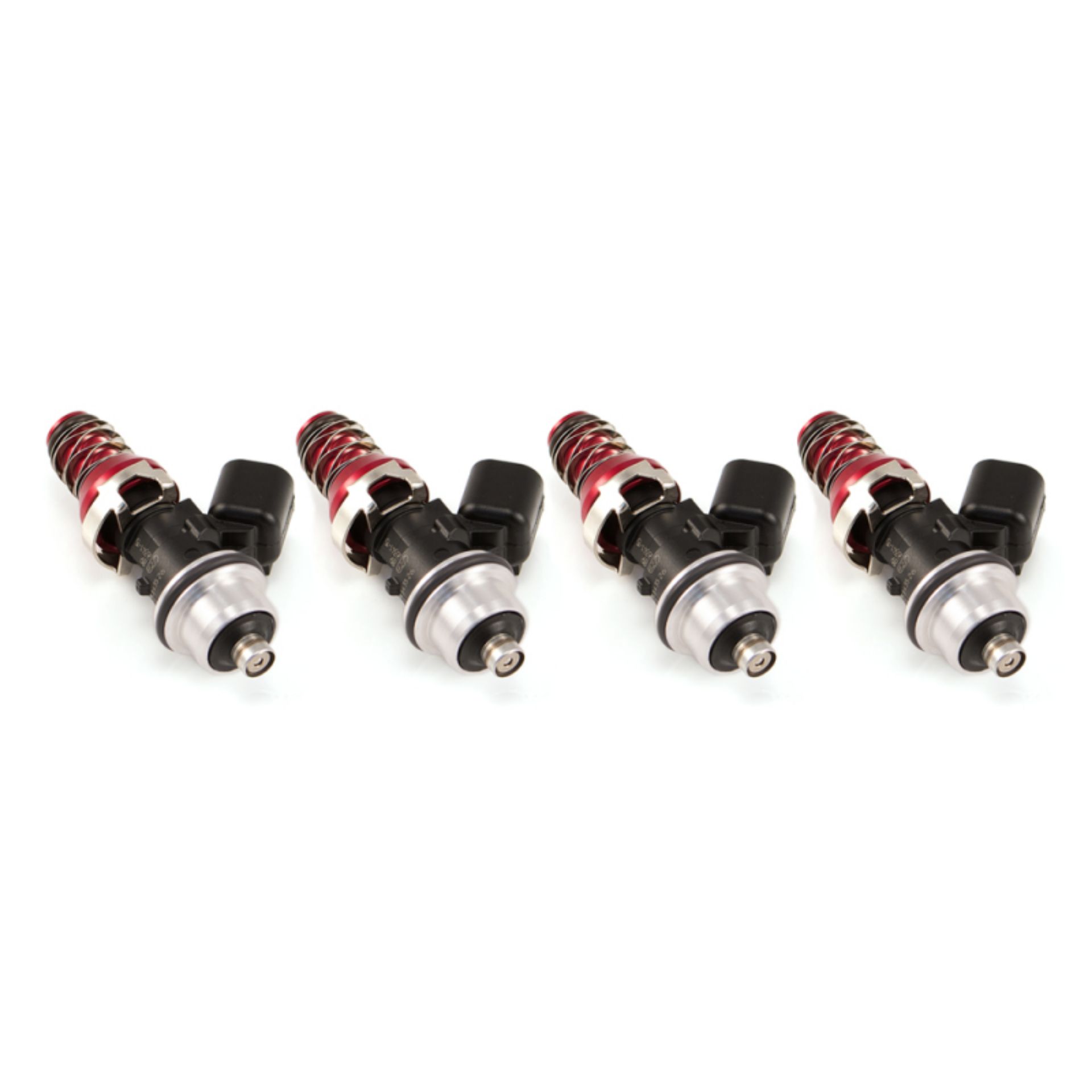 Picture of Injector Dynamics ID1050X Injectors 11mm Red Adaptors S2K Lower Set of 4