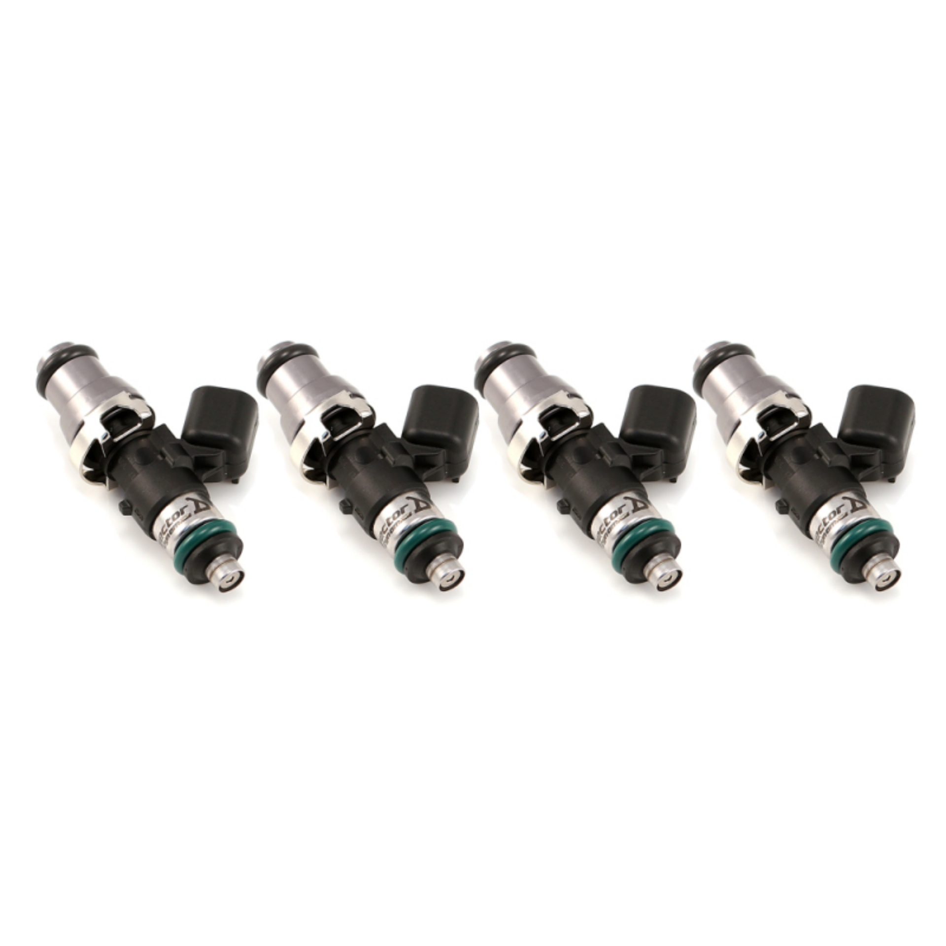 Picture of Injector Dynamics ID1050X Injectors 14mm Grey Adaptor Top Set of 4