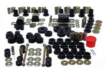 Picture of Energy Suspension 63-82 Chevrolet Corvette Black Hyper-flex Master Bushing Set