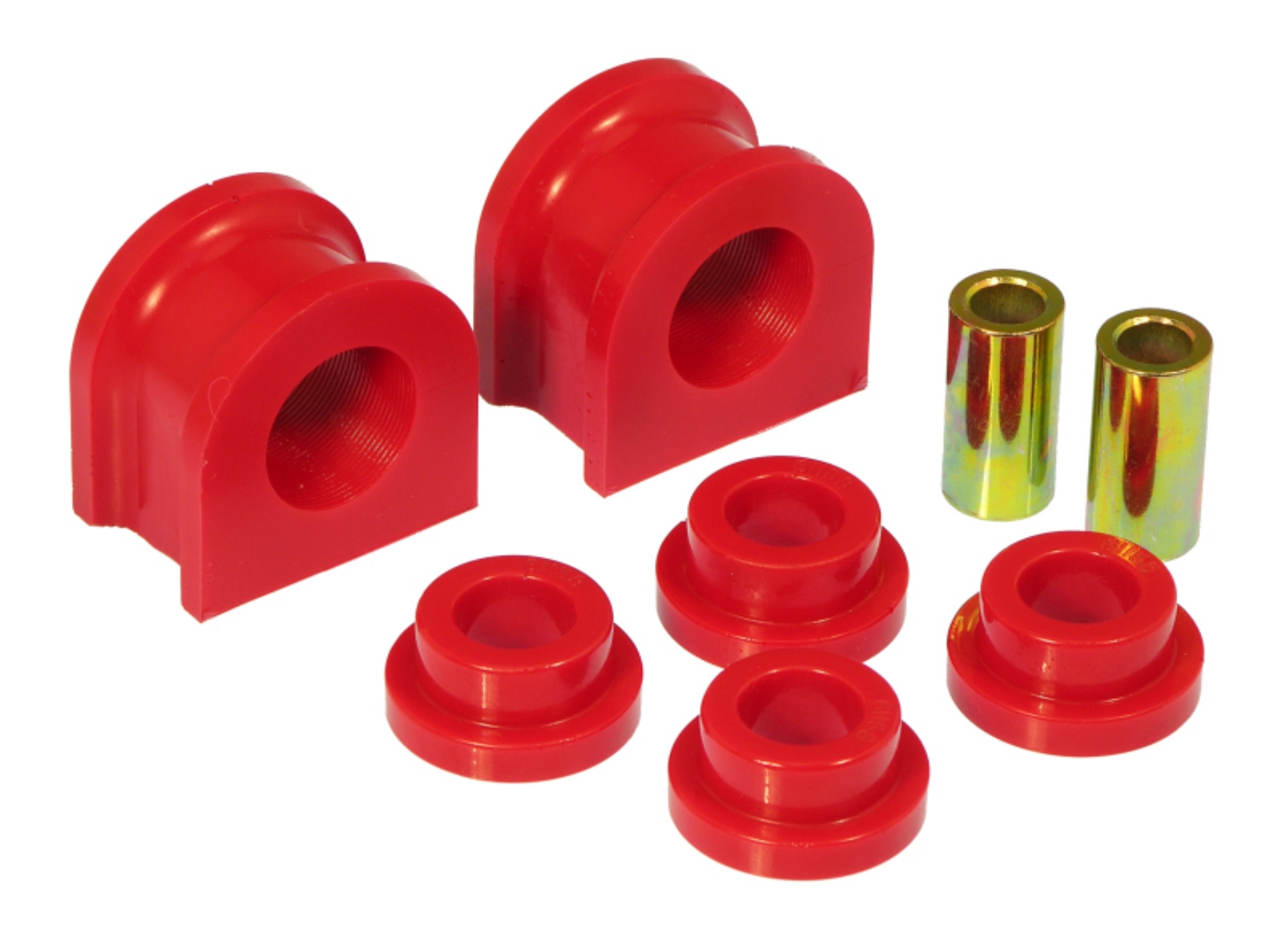 Picture of Prothane 00-01 Chevy Suburban - Tahoe Rear Sway Bar Bushings - 1-18in - Red