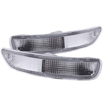 Picture of ANZO 1993-1997 Toyota Corolla Euro Parking Lights Chrome