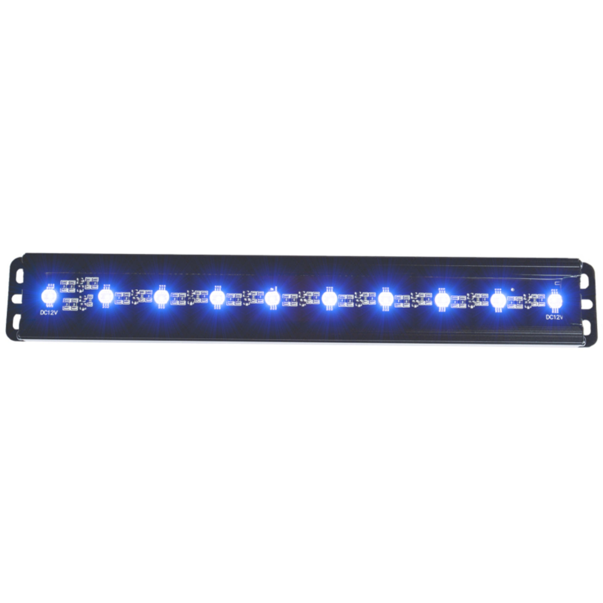 Picture of ANZO Universal 12in Slimline LED Light Bar Blue