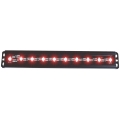 Picture of ANZO Universal 12in Slimline LED Light Bar Red