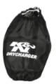 Picture of K&N Air Filter Drycharger Wrap Black 7in x 4in