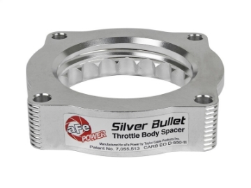 Picture of aFe Silver Bullet Throttle Body Spacer N62 Only BMW E53 04-09 5series E60 04-09 6series E63-64