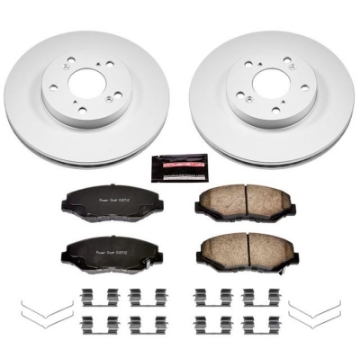 Picture of Power Stop 03-11 Honda Element Front & Rear Z17 Evolution Geomet Coated Brake Kit