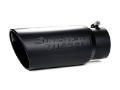 Picture of Sinister Diesel Black Ceramic Coated Stainless Steel Exhaust Tip 4in to 6in