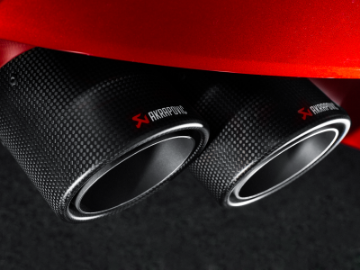 Picture of Akrapovic 11-17 BMW M5 F10 Tail Pipe Set Carbon