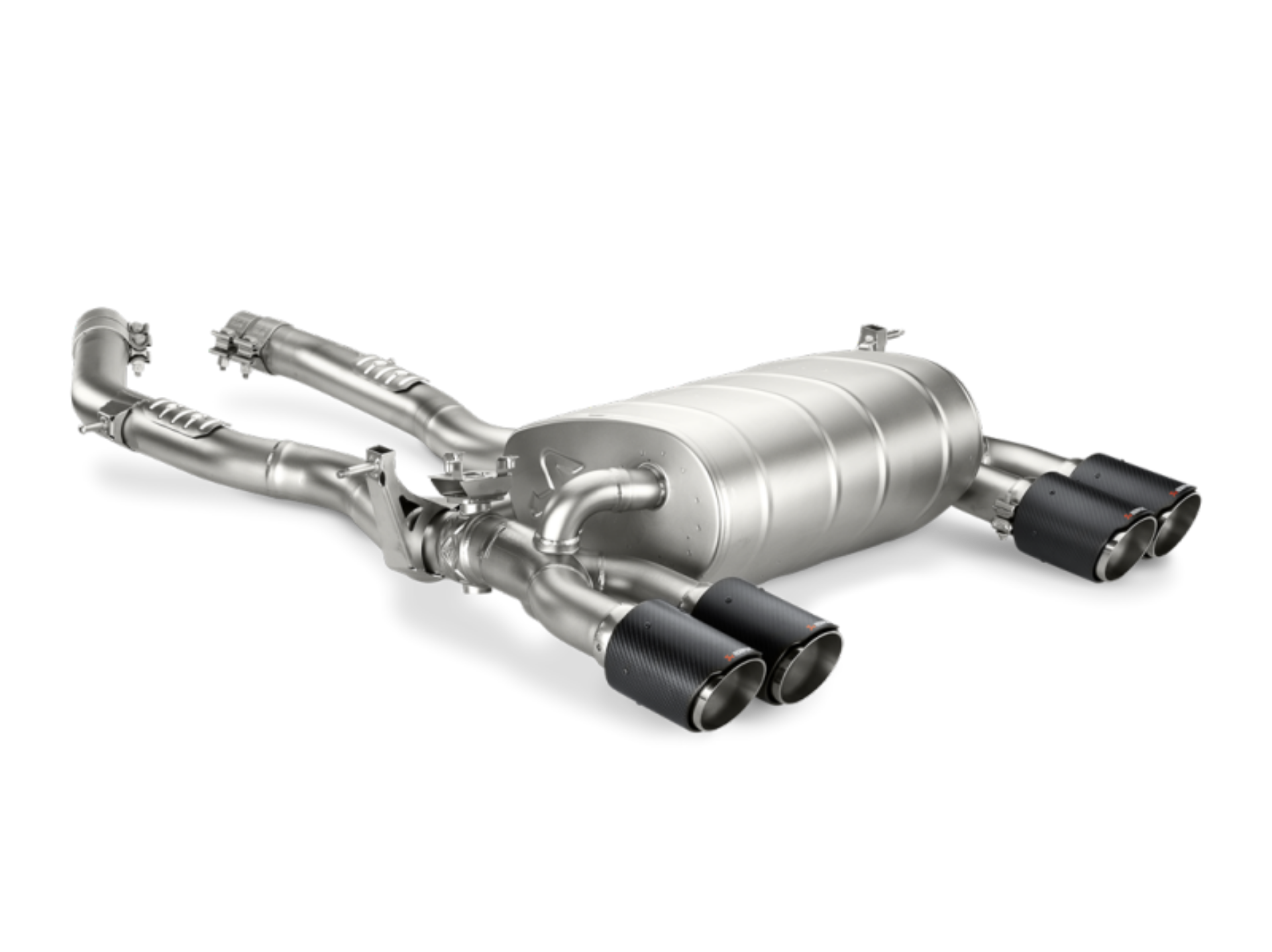 Picture of Akrapovic 14-17 BMW M3-M4 F80-F82 Slip-On Line Titanium Req- Tips