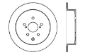 Picture of StopTech 14-16 Toyota Highlander Sport Drilled Rear Passenger Side Brake Rotor